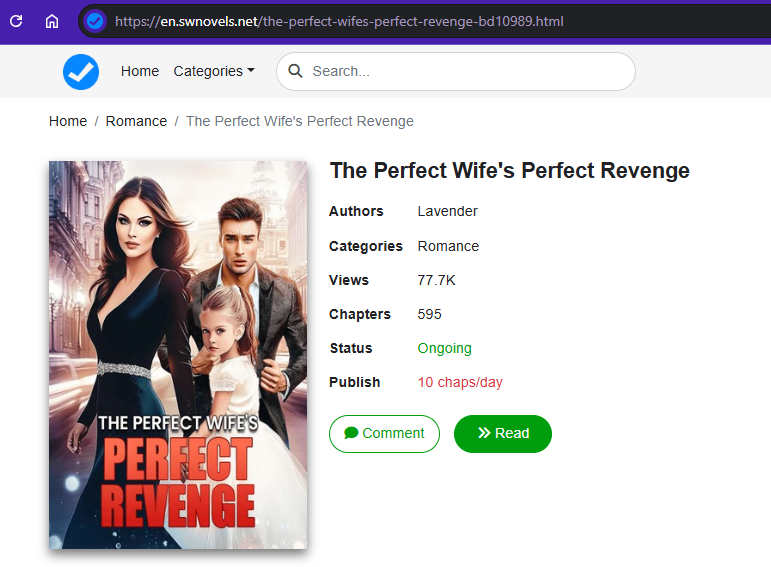 The Perfect Wife's Perfect Revenge novel read online free pdf