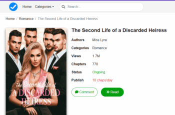 The Second Life of a Discarded Heiress novel (Citrine)