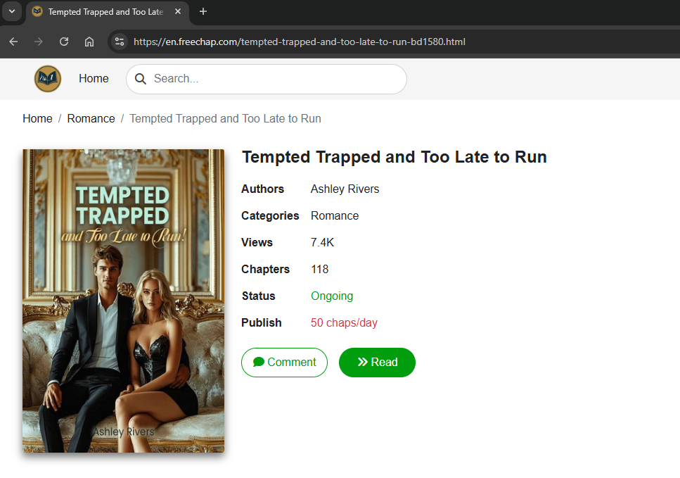 Tempted Trapped and Too Late to Run novel read online free