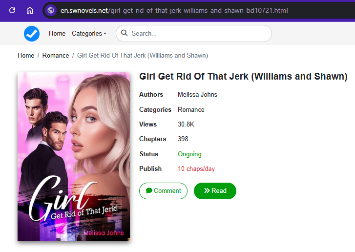 Girl Get Rid Of That Jerk novel read online