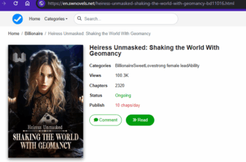 Heiress Unmasked Shaking the World With Geomancy novel online free