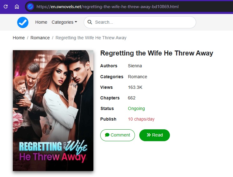 Regretting the Wife He Threw Away novel read online free